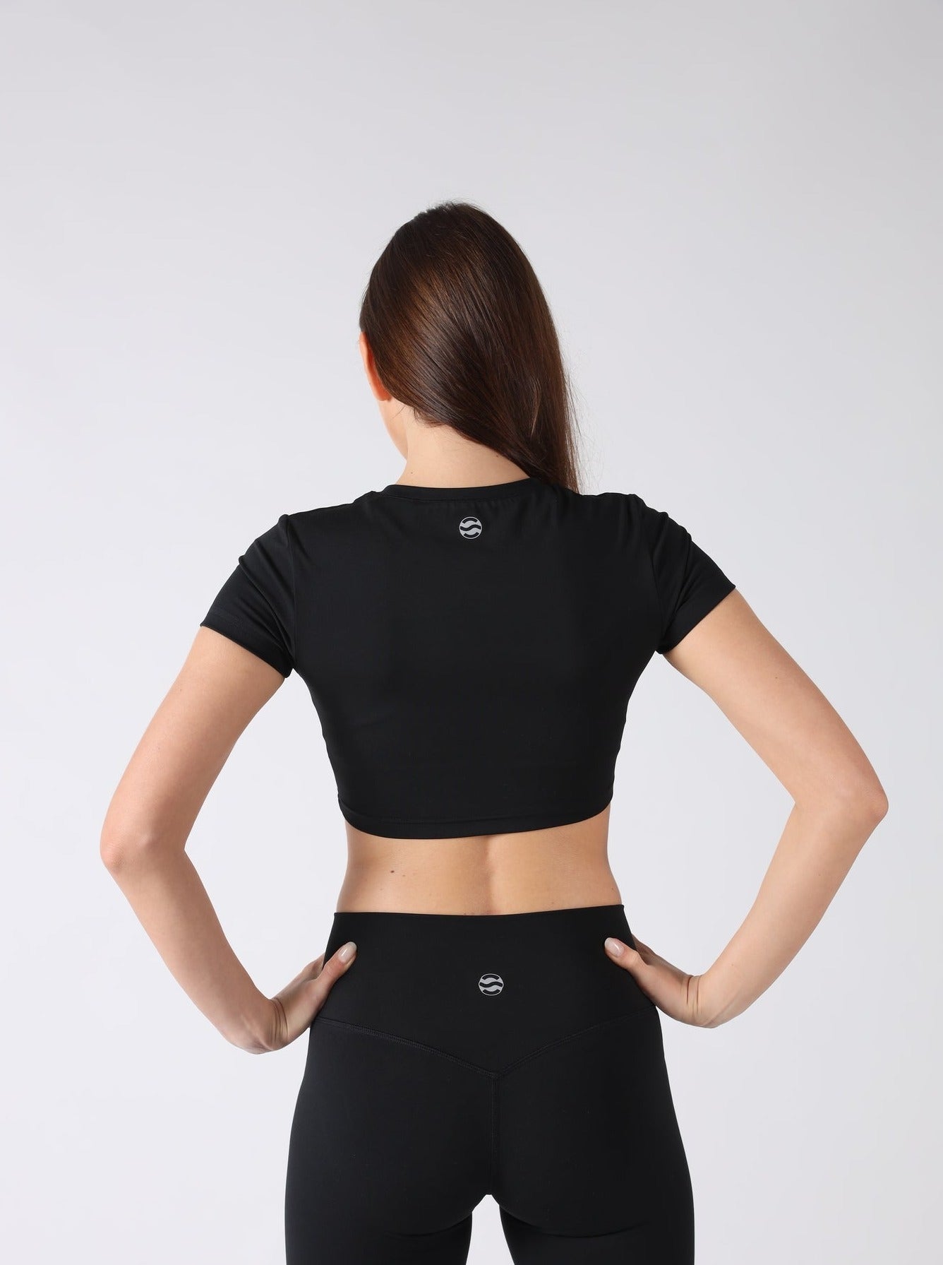 Crop Top Rear Basic Crop Top